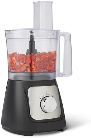 Amazon Basics Food Processor and Vegetable Chopper with 10 Cup Bo...