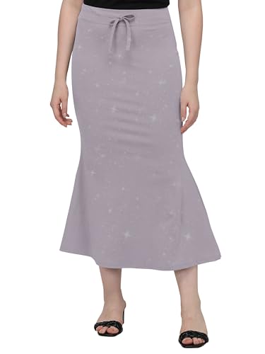 Image of Mehrang Stretchable Shimmer Saree Shapewear Petticoat for Women, Skirts for Women,Shape Wear Dress for Saree
