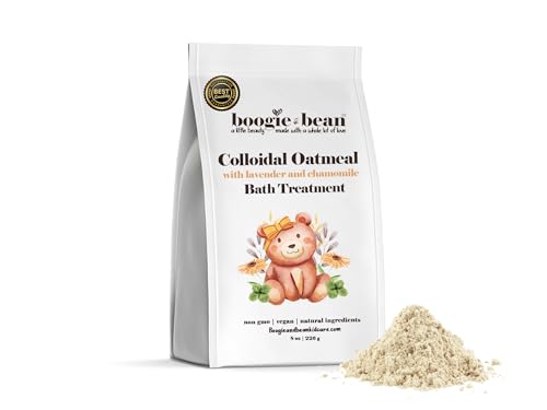 Image of Baby Oatmeal Bath, Colloidal Oatmeal and Lavender for Baby and Kids Itchy Skin, Bath Treatment for Eczema Relief