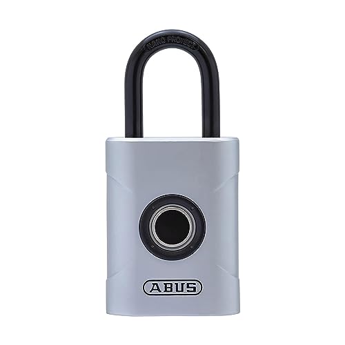 ABUS Touch 57/45 Fingerprint Lock, Silver, 45mm