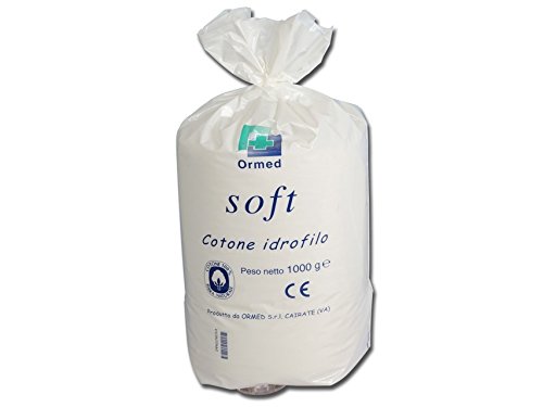 GIMA Pacco Cotone Idrofilo, 1.000 Grammi