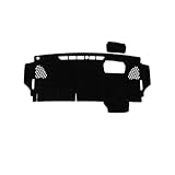 Cartist 新型 ヴォクシー ノア 90系 ダッシュボードマット HUD装着車専用 ダッシュボードカバー NOAH90 VOXY90 2022年1月-現行 フロントガラスへ映り込み軽減 日焼け防止 カスタム 内装パーツ アクセサリー ダッシュボード劣化の防止 保護マット 耐久性 コットンベルベット素材 ブラック 1枚セット