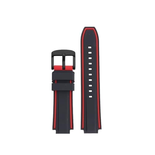 BYJQWKSQA �J�V�I GA900 GM2100 GM110 GA2100 GA-2100 �V���[�Y�ƌ݊����̂���C�����ꂽ�X�|�[�c�V���R�[���S�����v�o���h�h���X�g���b�v�u���X���b�g 16 �~�����[�g��(Red line-black)