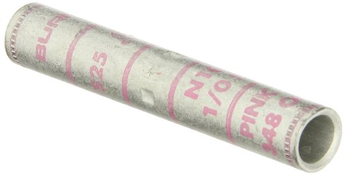 Burndy YS25 Hylink Splice Long Barrel, 1/0 str. AWG Conductor, 3.06