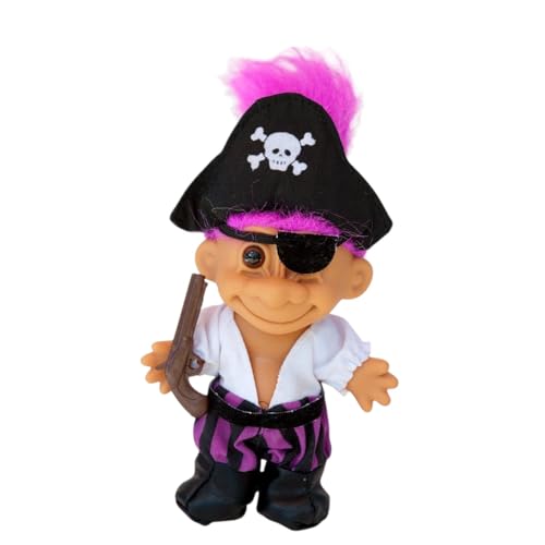 Muñeco Troll PIRATA de 6 pulgadas miniatura 1