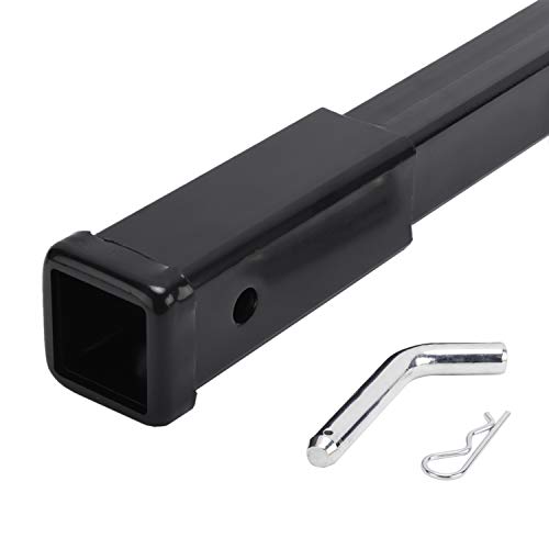 NovelBee 12 Inch Trailer Hitch Extension with 2 Inch Receiver Tube