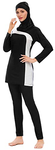 Muslim Swimsuits for Women Modest Swimwear 3 Piece Islamic Long Sleeve Burkini3