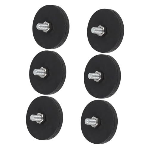 Base magnética negra M6 ULTECHNOVO para instalar luces y cámaras en techos de coches
