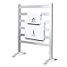 INNOKA 2-in-1 Towel Warmer and Drying Rack, Heated Towel Rack, Free Standing & Wall Mount (UL Certified) with 6 Bars & Aluminum Frame for Bathroom