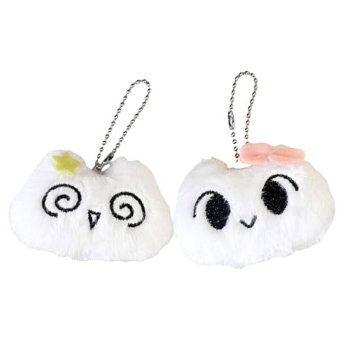 Lovely Cartoon Dizzy Cat Plush Pendant for Youngsters and Lovers