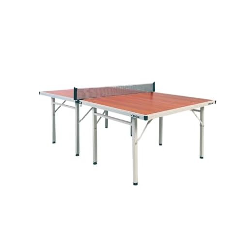 STIGA Space Saver - Compact Ping Pong Table - Quick, Easy Storage - Separate Table Halves - No Assembly Required