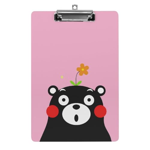 くまモン バインダー A4 クリップボード クリップファイル 事務用品 入職プレゼント ファイル 多機能 ファイルボード 伝票ホルダー 書類整理 会議パッド オフィス用品