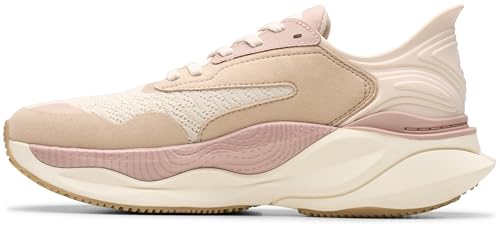 Clarks Clarks Womens Clarks Pace, Sand Combi Textile, 9, Medium