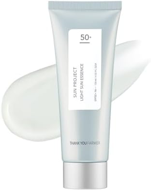 THANKYOU FARMER Sun Project Light Sun Essence 4.22 Fl Oz (120ml)