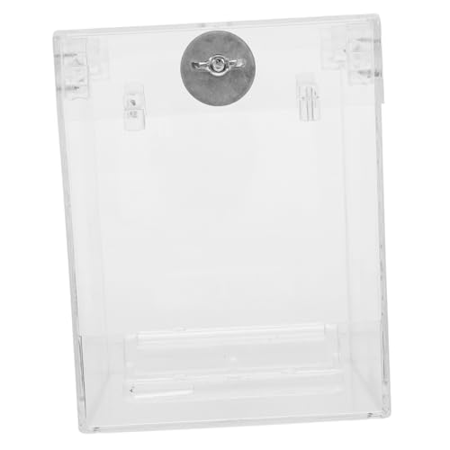 GANAZONO Bird Bathtub Parrot Shower Box Parakeet for Inside Cage Pet Bathroom Shower