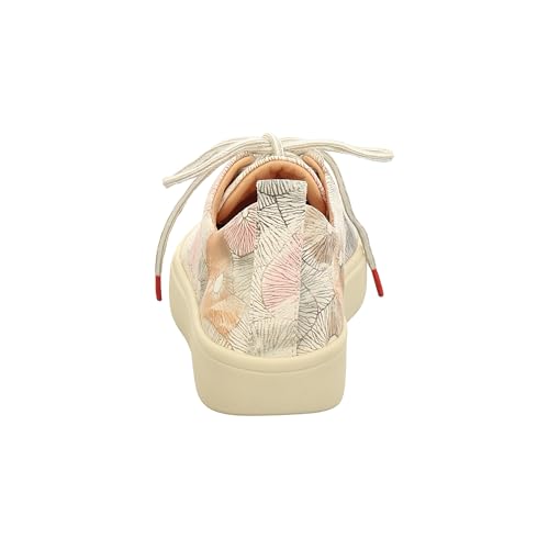 Think! Damskie buty GRING_3-000757 bez chromu garbowana trwała wymienna wkładka Sneaker, 9000 CAROTA, 42,5 EU, 9000 Carota, 42.5 EU