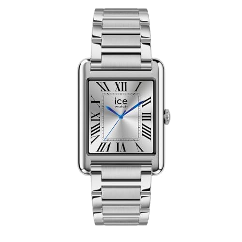 ICE-WATCH - Ice Smart TKS 2.0 Silver Metal - Montre connectée Argent pour Femme avec Bracelet en Acier Inoxydable - 025381 (1,41 Pouces)