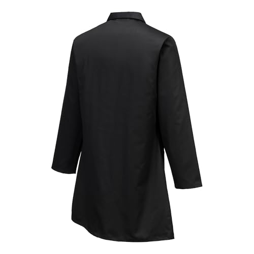 Portwest Standard Berufskittel, Größe: L, Farbe: Schwarz, 2852BKRL