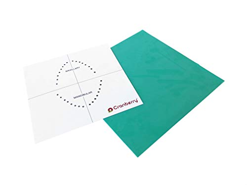 Cranberry USA CR8066 Smart Dam, Latex Powder-Free, Spearmint Scented, 6x6, Green, Pack of 36 Detail