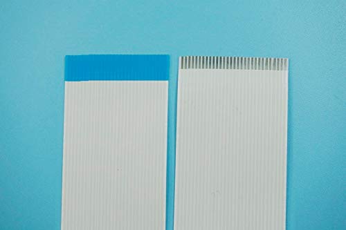 Gimax 100pcs Flexible Flat Cable 30 PIN different ends FFC 1.0 mm pitch Length 60 70 80 100 120 150 200 250 300 400 450 500 600 700mm - (Color: 250mm Length)