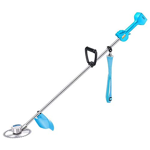 BZZBZZ Rechargeable Lawn Mower, 800W Brushless Electric Multifunctional Harvesting Weeding Bush Trimmer can be Used for 2-4 Hours on a Single Charge