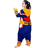Nanrui Trade. Halloween Costume Adult Anime Onesie Pajamas Jumpsuit Cosplay for Women Men Nightwear Sleepwear Homewear (L/XL, Onesies)