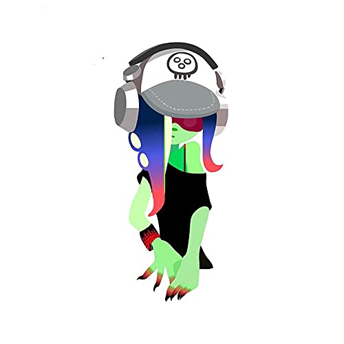13cm x 6cm para Splatoon Cartoon Decal Creativite Car Sticker RV Vinyl Car Wrap Laptop