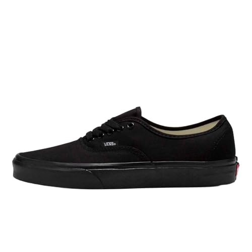 Vans Mixte Adulte Authentic Sneaker, Black/Black, 39 EU
