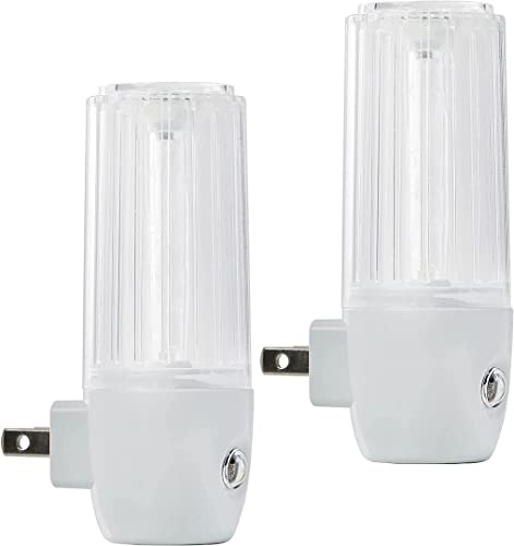 Clearmax Led Bright Night Light, Baby Night Light, Plug-In Night Light For Kids With Automatic Sensor That Turns On At Dusk And Off At Dawn, Soft Nursery Friendly 120 Volts Ac 60Hz 0.3 Watts Pack Of 2 #TOP1