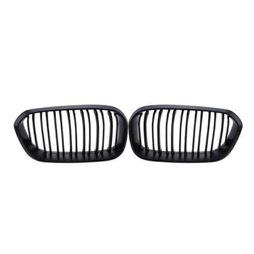 Calandre grille avant pour BMW Série 1 F20 5 portes noir mat