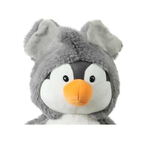 Image of DearJoy Penguin with Hoodie Toy (25cm, Grey)
