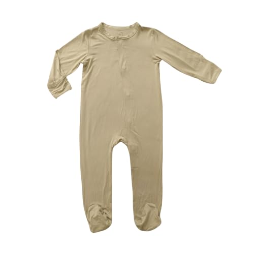 Image of Avee & Co Footie Pajamas - Quick Magnetic Fastener Sleeper for Baby Boy and Girl (0-24 months)