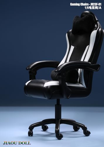 Studio de streaming miniature avec cette chaise de jeu 1/6 AMITD - 7
