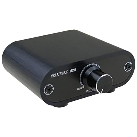 3.5 mm Audio Volume Controller, line Volume Control Box, 1/8" aux Mini Inline attenuator knob -MC11 Cover
