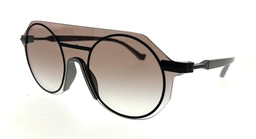 Emporio Armani Man Sunglasses Matte Grey Frame, Gradient Brown Lenses, 0MM