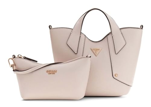 Sac à épaule GUESS Darcy gris clair, l'accessoire idéal de vos journées urbaines