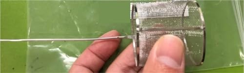 sujeniir Cylindrical Platinum mesh Electrode. The Diameter of Cylinder is 40mm, The Height is 40mm, and The Purity is 99.99%.