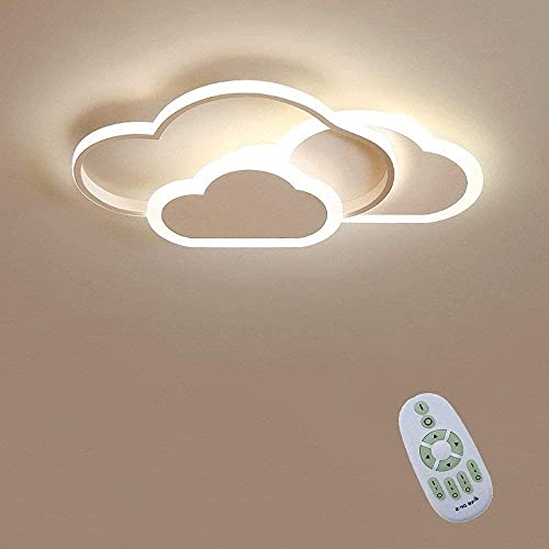 Plafonnier LED nuage pour une ambiance douce dans la chambre de bébé