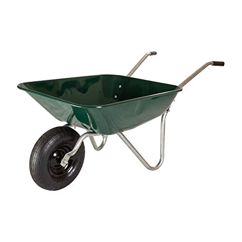 Marathon Easy Fit 4.00-6 Pneumatic Wheel Assembly for Residential Wheelbarrow, black, 13