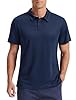 PINSPARK Golf Polo Shirts for Men Quick Dry Performance Casual Short Sleeve Collared Shirt Moisture Wicking Athletic Shirt #1