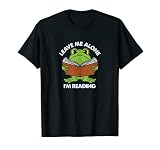Livre Lover Grenouille lisant Maître Bibliothèque T-Shirt