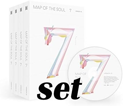 BANGTAN BTS Album - MAP of The Soul : 7 (Set Ver.) 4Album + 4Folded Poster [Set]