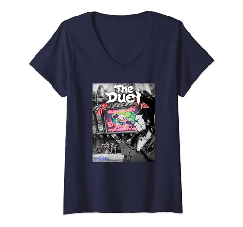T-shirt Star Wars Visions The Duel ajusté fini les vêtements de fan mal coupés