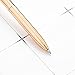 Retro White Feather Ballpoint Pen Exquisite Siganture Pen Refillable Ballpoint Pen for Wedding Office Business Gift Ballpoint Pens Black Fine Point