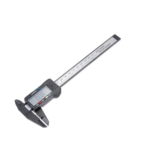 Calibrador digital de 150 mm: herramienta de medición de precisión de acero inoxidable, pantalla de fácil lectura, micrómetro Vernier preciso, ideal para aficionados y profesionales, color azul.