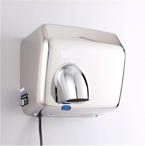 Automatic High Speed Hand Dryer, 2300W Automatic Hand Dryer Bathroom Appliances Fast Dry Stainless Steel Automatic Sensor Electric Hand Dryer Machine