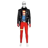 Men's Bodysuit Made for Superboy Conner Kent Cosplay Costume with Jacet Boy Anime Jumpsuit