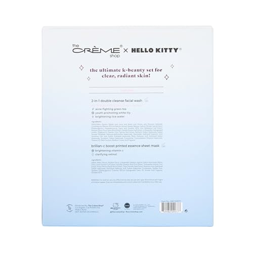 The Crème Shop Skincare Kit, Fresh Glow Mask: Cruelty-Free, Moisturizing, Nourishing Face Masks & Cleanser image 4