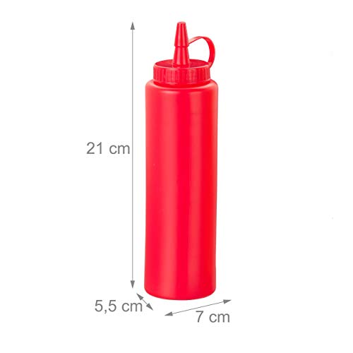 Récipient plastique sauce pour éviter les taches à table lot de 9