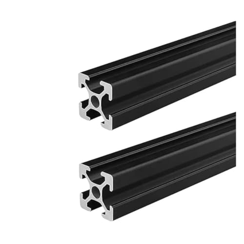 Cadre de guidage linéaire en aluminium 2020 de 460mm anodisé à rainures en T pour châssis rigide